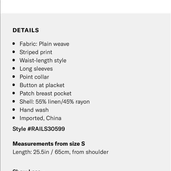 Rails button down - Picture 6 of 7